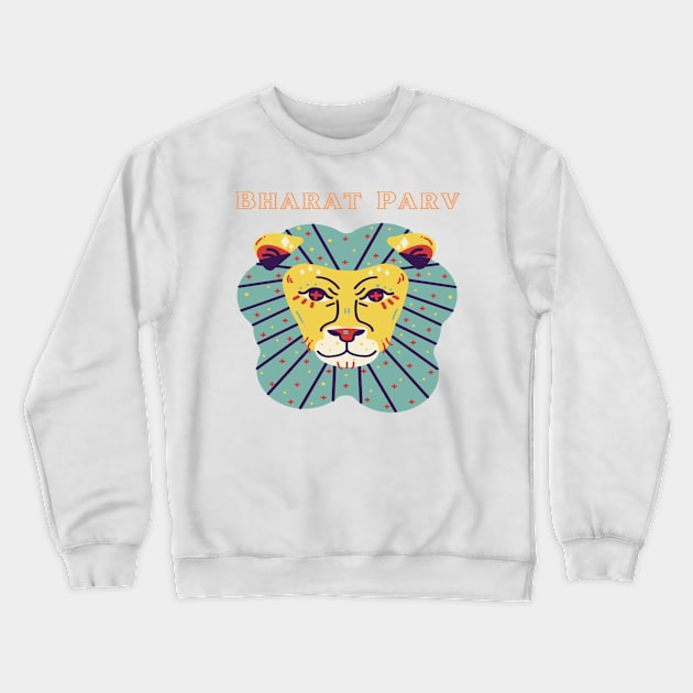 Bharat Parv - Leo Crewneck Sweatshirt by Bharat Parv